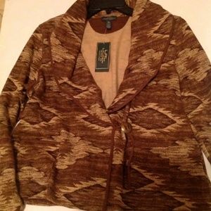 Ralph Lauren Southwest Aztec Print Jacket NWT! XL